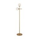 Подова лампа в златист цвят , височина 174 cm Kruva - Squid Lighting