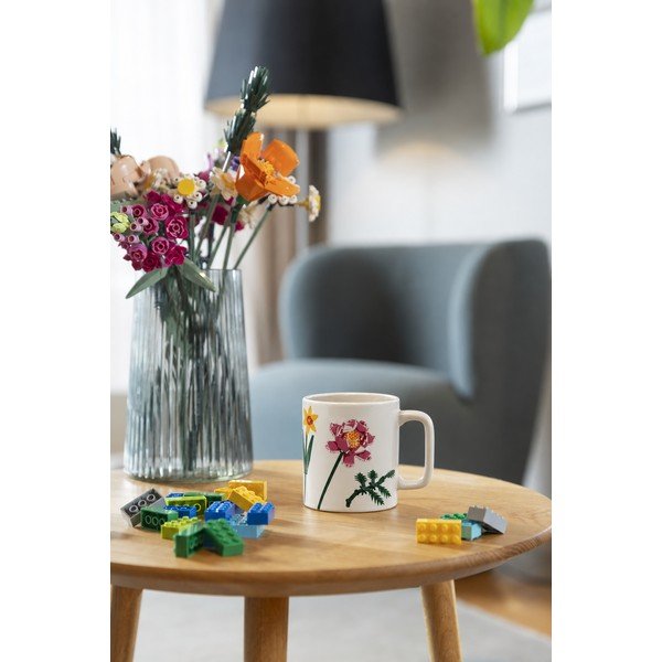 Бяла керамична детска чаша 300 ml Botanicals – LEGO®-image-1