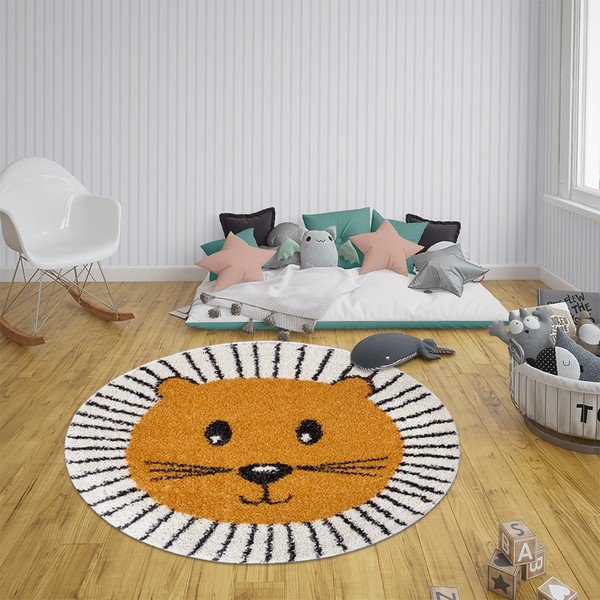 Детски килим Дизайн Lion Thal, ø 160 cm Lion Thal - Zala Living-image-1
