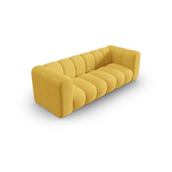 Жълт диван 228 cm Lupine - Micadoni Home-image-3