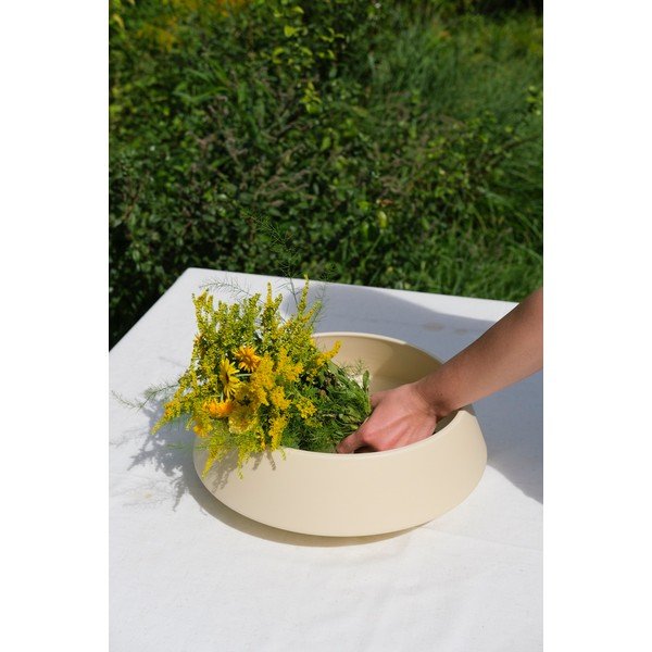 Керамична декоративна купа ø 36 cm Tuga – noo.ma-image-3