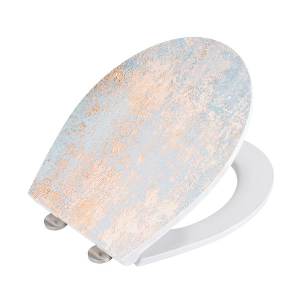 Тоалетна седалка с автоматично затваряне 37,5 x 44,5 cm Agate - Wenko-image-2