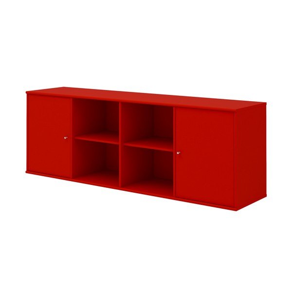 Червен скрин с чекмеджета Mistral 110 - Hammel Furniture-image-3