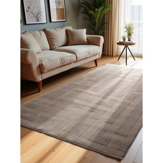 Бежов килим 200x280 cm Perles Onyx – Elle Decoration