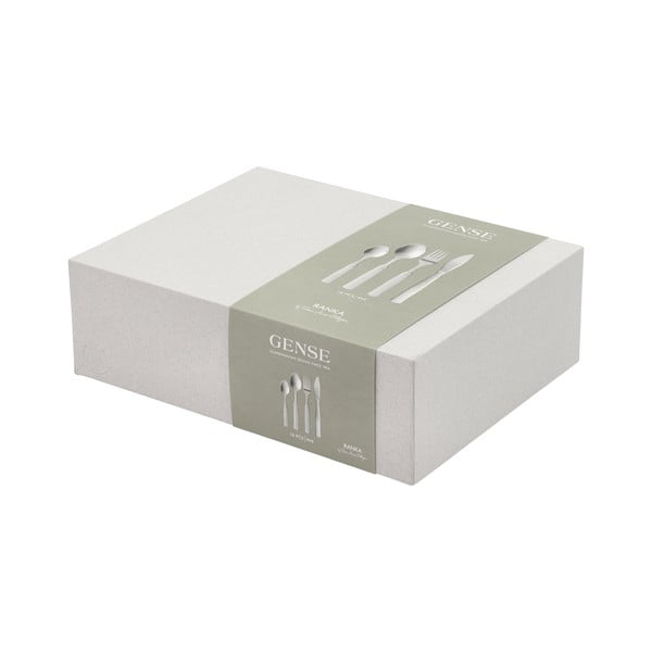 Прибори за хранене от неръждаема стомана в сребрист цвят 16 бр. Ranka – Gense-image-2