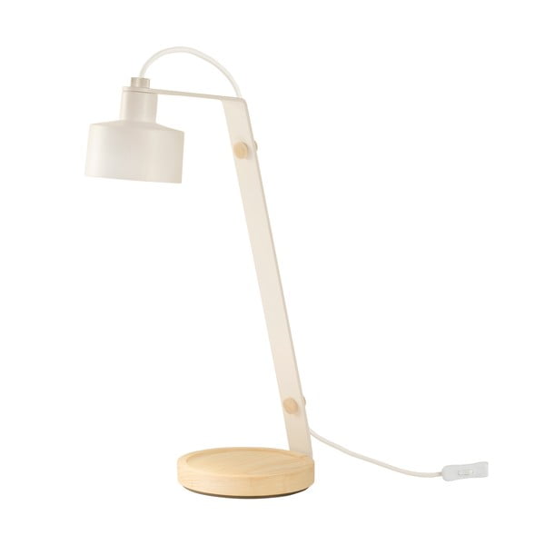 Stolní LED lampa Jazz white/white