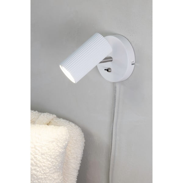 Бяла стенна лампа Costilla - Markslöjd-image-1