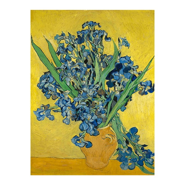 Репродукция на Винсент ван Гог - , 60 x 45 cm Irises - Fedkolor