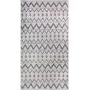 Сива пътека подходяща за пране 80x200 cm Zig Zag – Vitaus