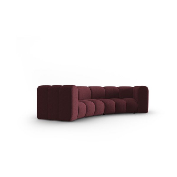 Диван в цвят бордо 322 cm Lupine - Micadoni Home-image-2
