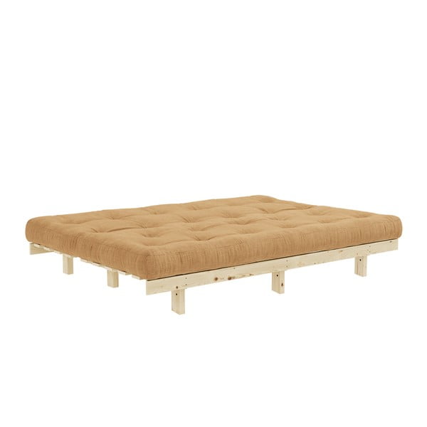 Кафяв разтегателен диван 190 cm Lean - Karup Design-image-4