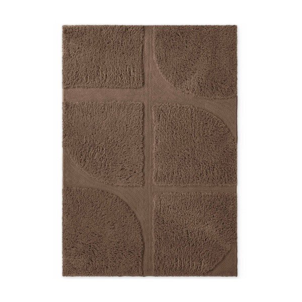 Кафяв ръчно изработен килим 80x150 cm Lambeth Jasper – Ted Baker