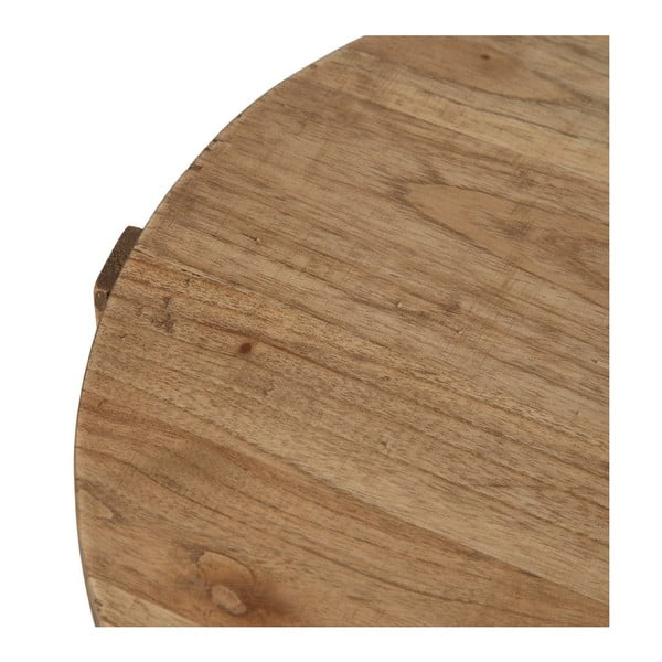 Кръгла странична масичка от масив от минди ø 40 cm Dala – Ixia-image-2