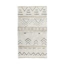 Кремав ръчно изработен вълнен килим подходящ за пране 80x140 cm Lakota Day – Lorena Canals