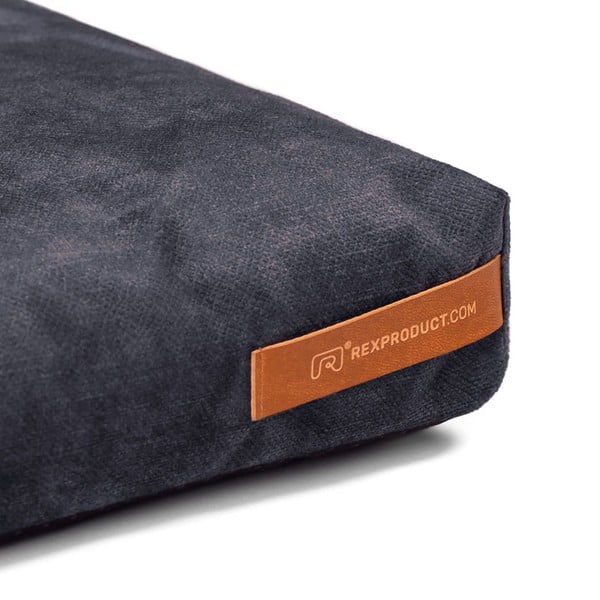 Тъмносив матрак за куче от еко кожа 40x50 cm SoftPET Eco S – Rexproduct-image-3