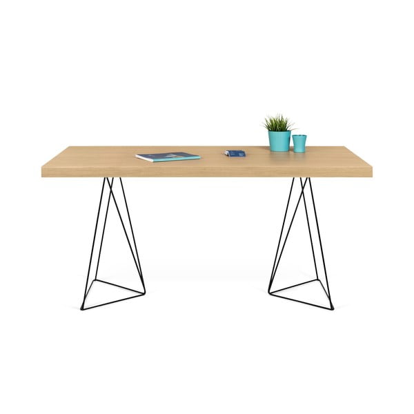 Маса с черни крака , 160 x 90 cm Multi - TemaHome-image-2