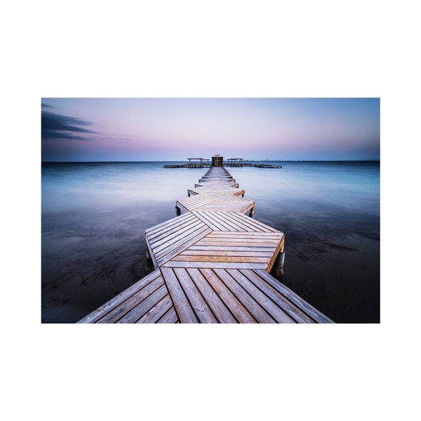 Картина 113x85 cm Twilight Pier – Styler