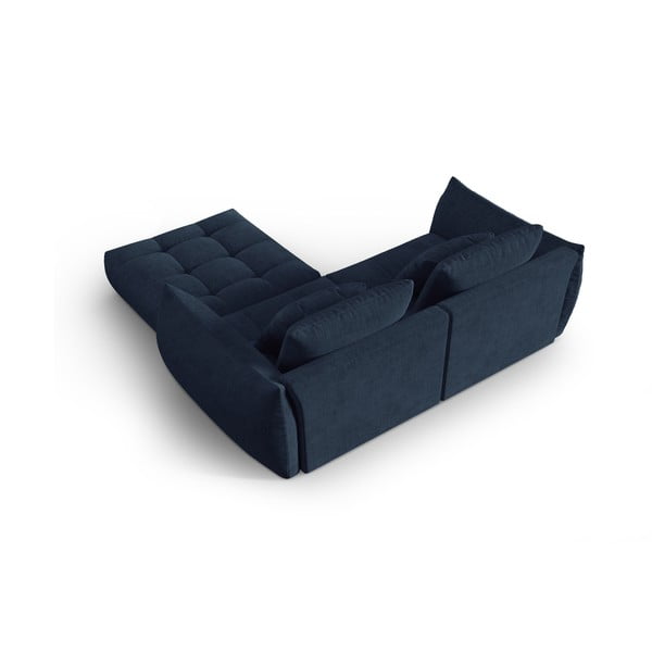 Тъмносин ъглов диван (променлив) Bloom – Micadoni Home-image-3