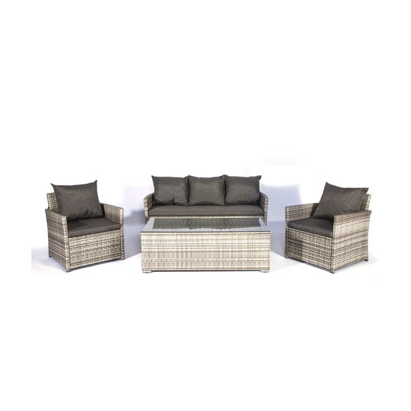Комплект сиви градински мебели Dion - Bonami Essentials