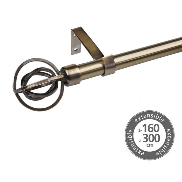 Метален разтегателен корниз 160 - 300 cm - Casa Selección-image-1