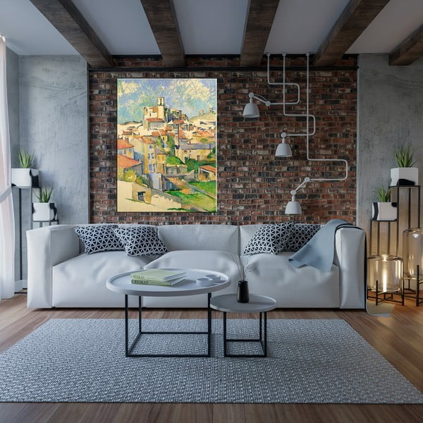 Живопис - репродукция 50x70 cm Gardanne, Paul Cézanne - Fedkolor-image-1