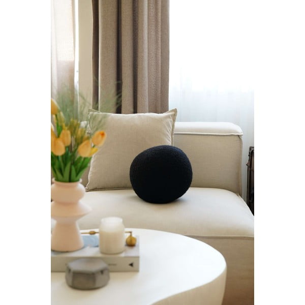 Декоративна възглавница от букле ø 25 cm Top – Mioli Decor-image-2