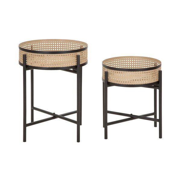 Кръгли странични масички в комплект 2 бр. ø 40 cm Fuji – Mauro Ferretti-image-2