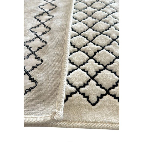 Кремави килими за баня в комплект 2 бр. 60x100 cm Luxury – Foutastic-image-2