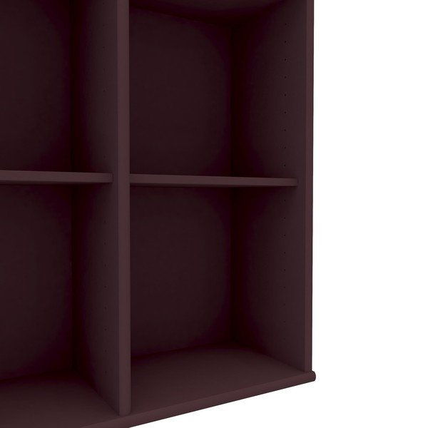 Виненочервена стена за книги Mistral 025 - Hammel Furniture-image-3