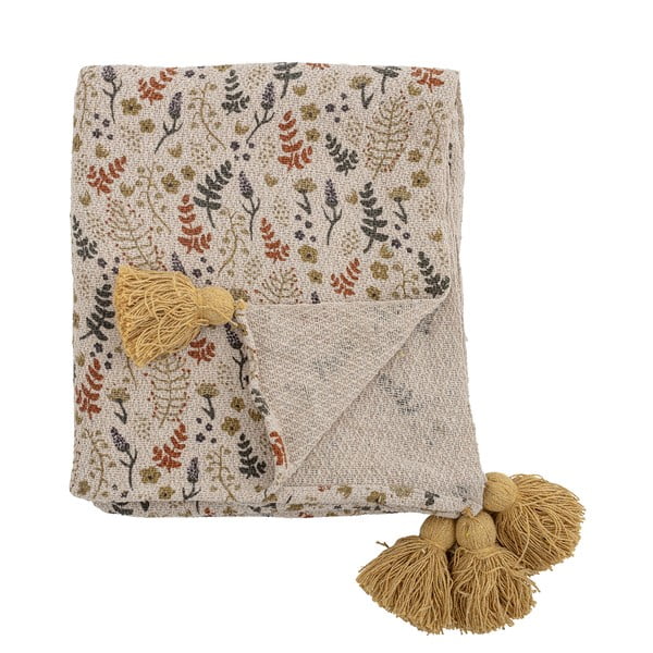 Бежово бебешко одеяло 130x160 cm Filipa – Bloomingville Mini-image-3