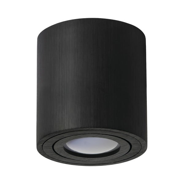 Черна лампа за таван Минимализъм, височина 8,4 cm - Kobi