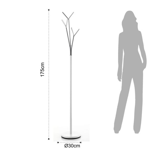 Метална закачалка, височина 175 cm Dandy - Tomasucci-image-2