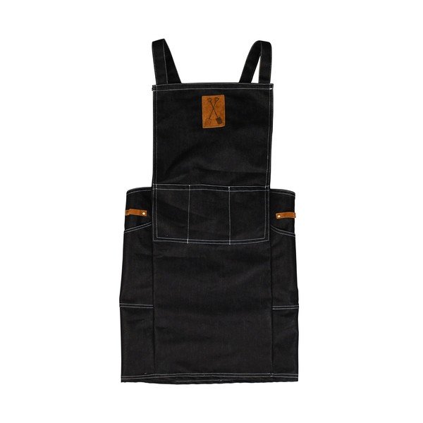 Черна градинарска престилка Япония Denim - Esschert Design-image-2