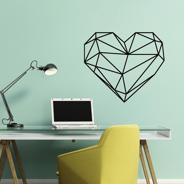Samolepka Ambiance Origami heart-image-1