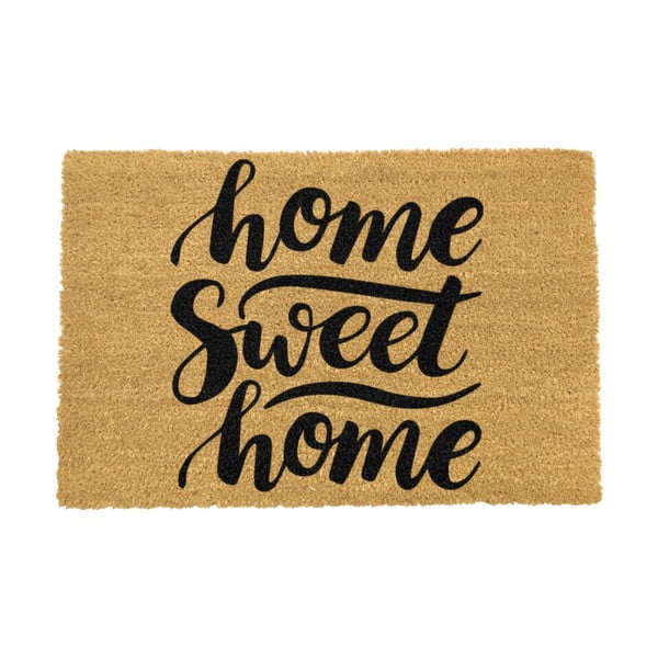 Рогозка от естествени кокосови влакна , 40 x 60 cm Home Sweet Home - Artsy Doormats