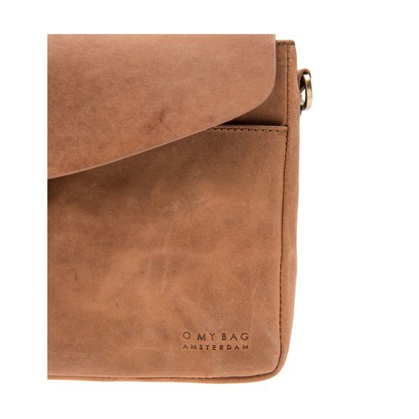 Hnědá kožená kabelka O My Bag Ally-image-2