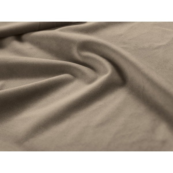 Бежов ъглов диван от кадифе , десен ъгъл Madara - Mazzini Sofas-image-1