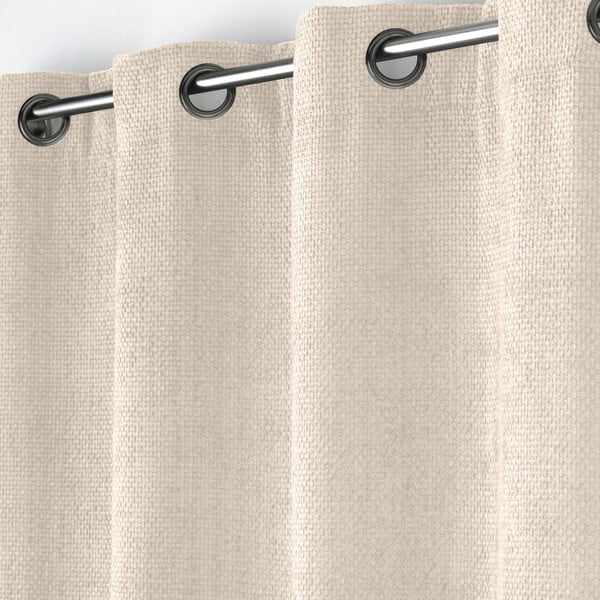 Бежово перде от шенил 140x260 cm Leo – douceur d'intérieur-image-2