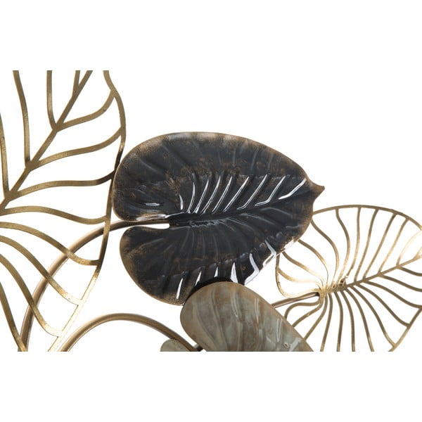 Метална декорация за окачване с десен на листа Mauro Ferretti -A-, 131 x 61 cm Century - Mauro Ferretti-image-3
