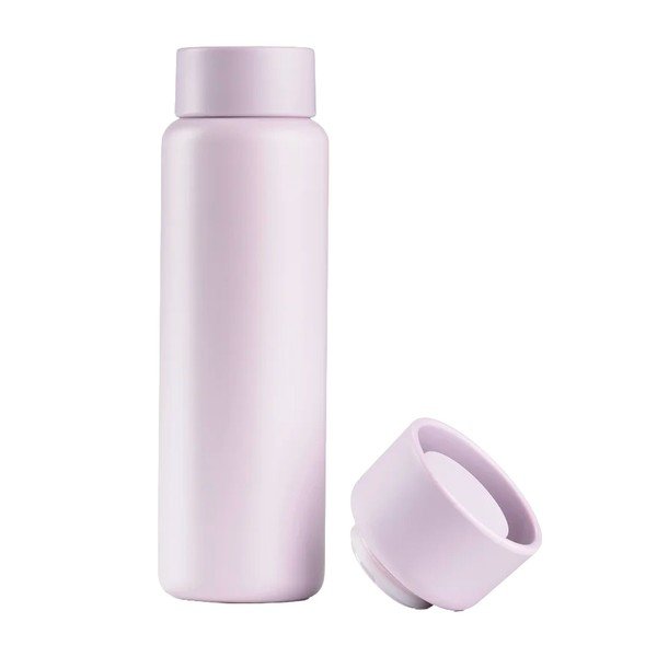 Светлорозова термочаша от неръждаема стомана 650 ml Singles – Zone