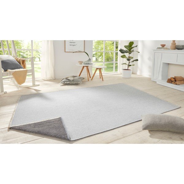 Сив двустранен мокет , 80 x 300 cm Duo - Hanse Home-image-1