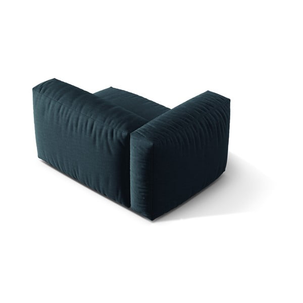 Тъмносин модул за диван (ляв ъгъл) Martina – Micadoni Home-image-2