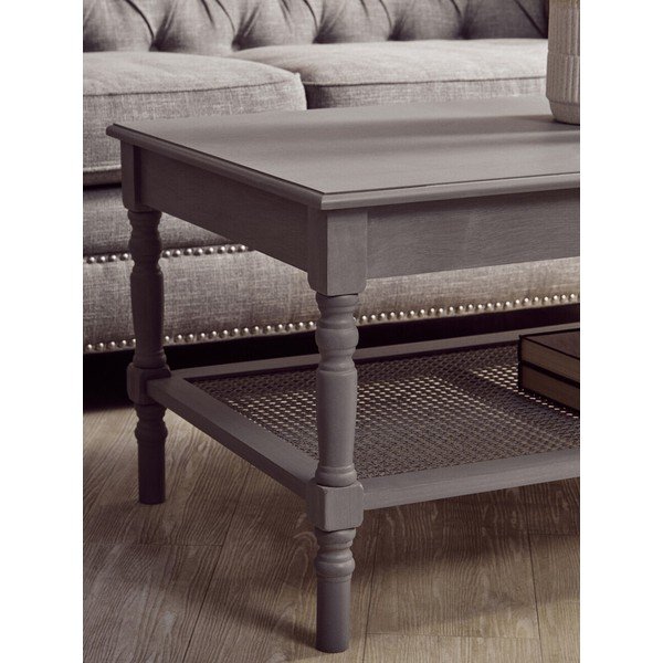 Сива масичка за кафе 60x120 cm Heritage – Premier Housewares-image-2