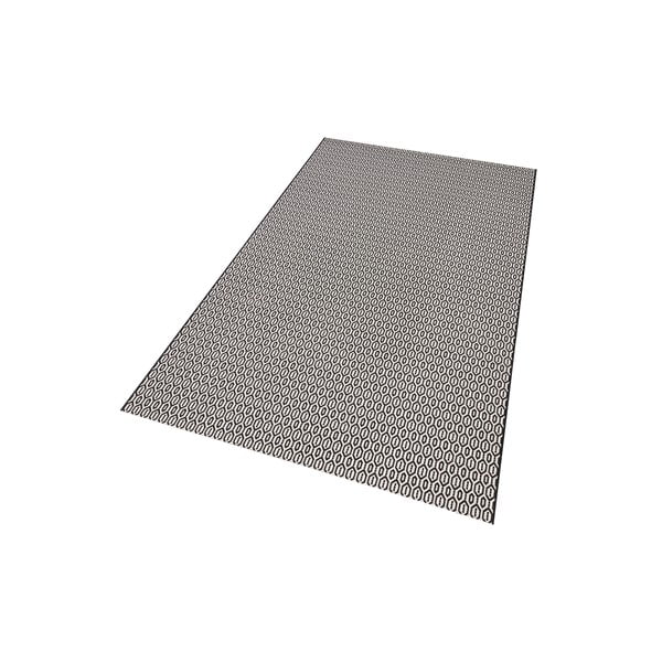 Черно-бял килим на открито , 140 x 200 cm Coin - NORTHRUGS-image-3