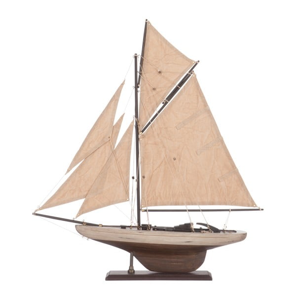 Objekt plachetnice Sail Boat Beige, 55 cm