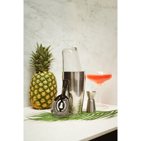 Комплект за коктейли от неръждаема стомана Boston - Leopold Vienna-image-1