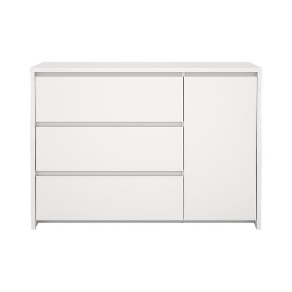 Бял скрин 119x84x48 cm Next – Tvilum