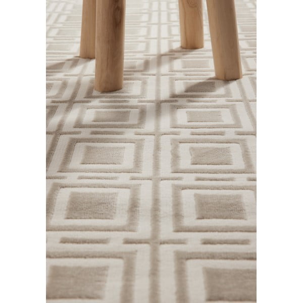 Кремава пътека 80x240 cm Perles Howlite – Elle Decoration-image-4