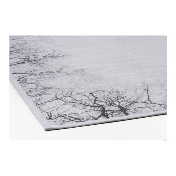 Сив двустранен килим Silver, 100 x 160 cm Puise - Narma-image-3