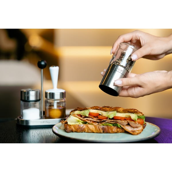 Солница и пиперница със стойка Soho – Vialli Design-image-1